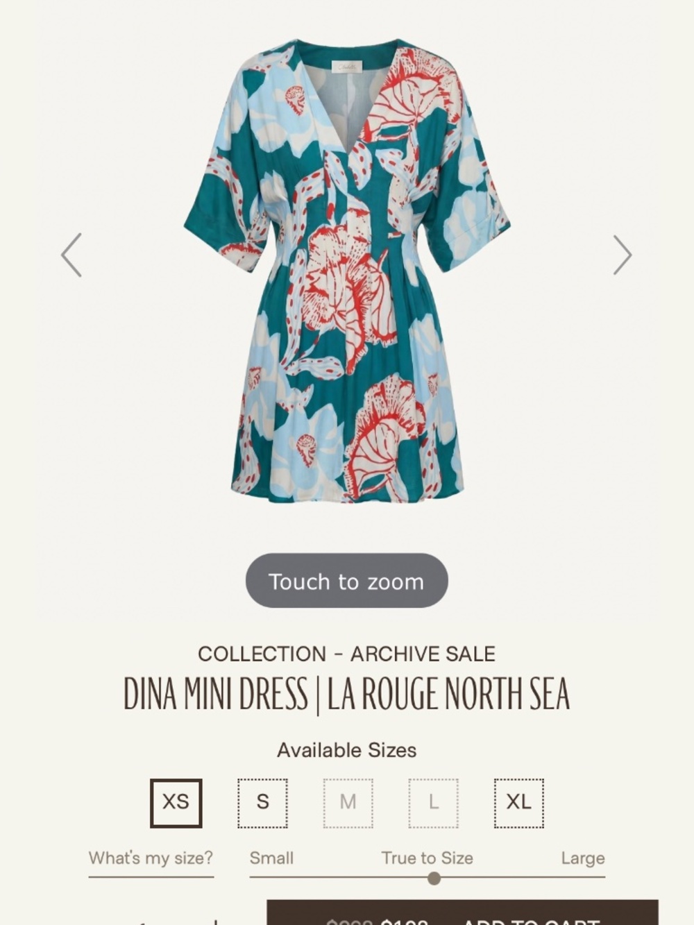 Cleobella dress NWT